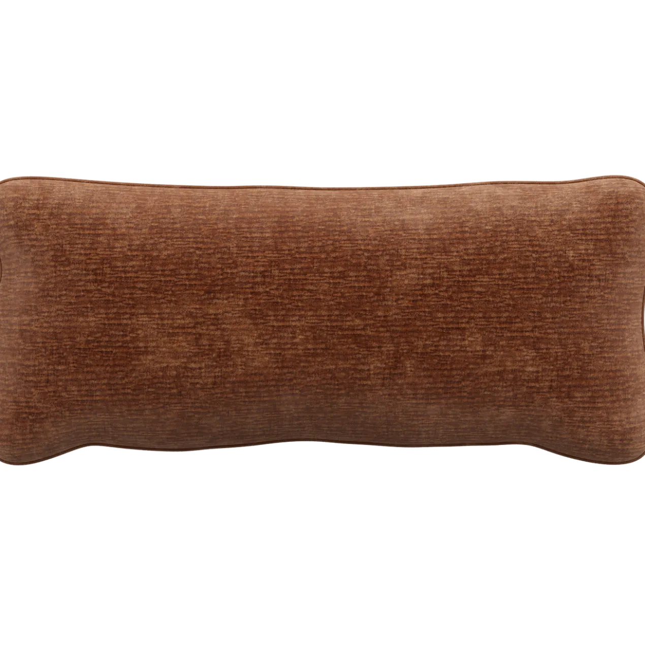 Bean kussen chenille velvet terra