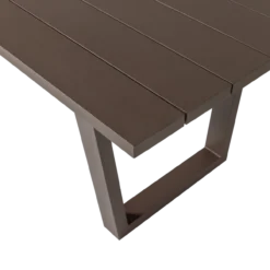 Bear tuintafel aluminium bruin
