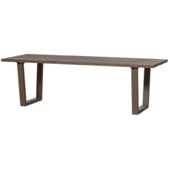 Bear tuintafel aluminium bruin
