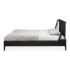 Bed Spindle 180x200 cm zwart