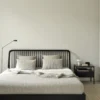 Bed Spindle 160x200 cm zwart