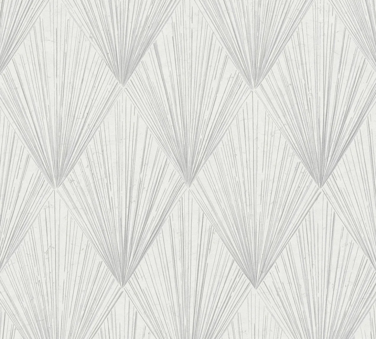 Behang Art deco grijs