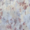 Behang Ruig betonlook blauw