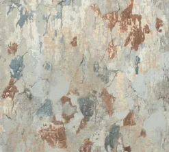 Behang Ruig betonlook cognac