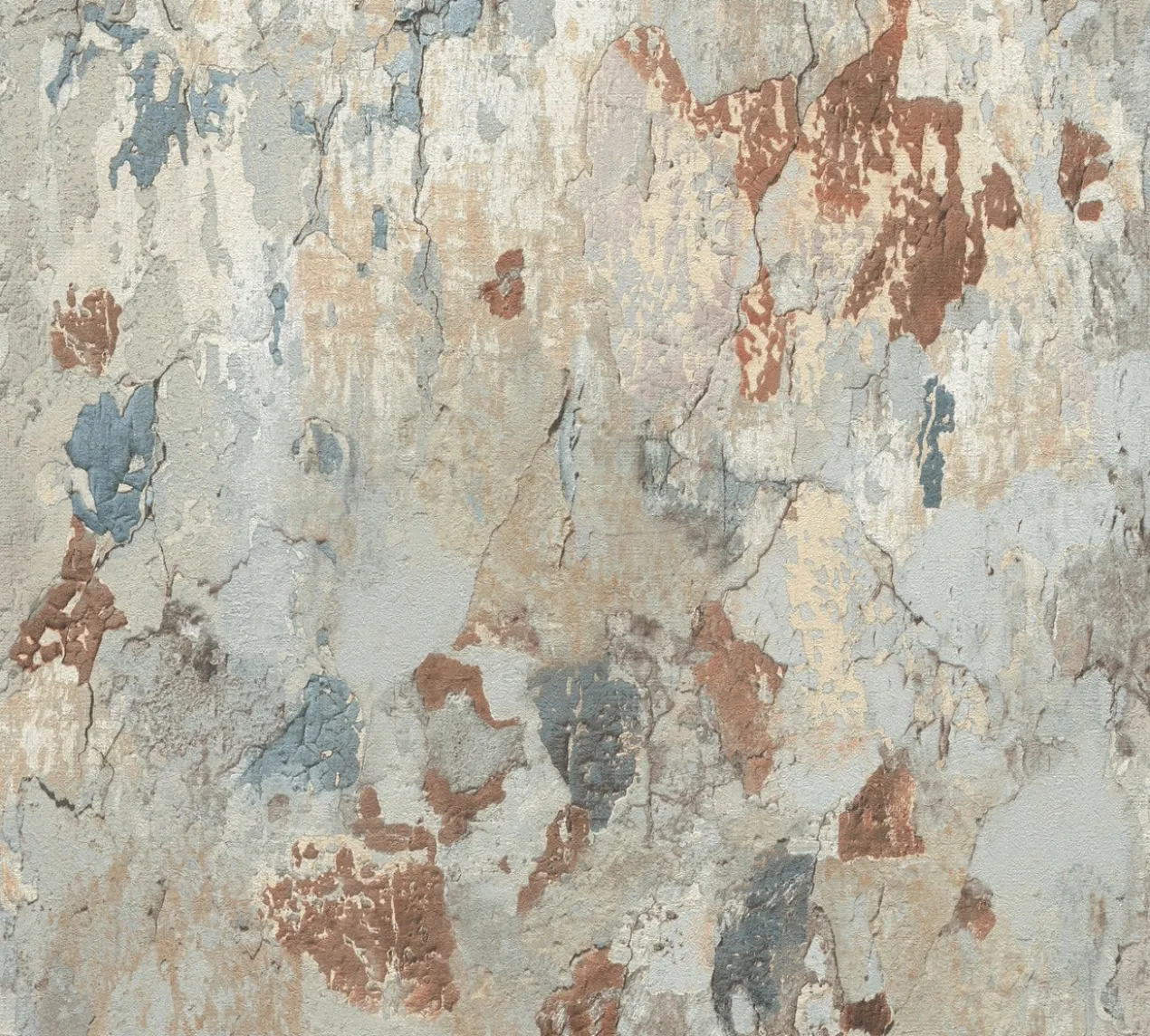 Behang Ruig betonlook cognac