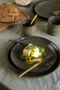 Bestekset Noma zwart 16-delig