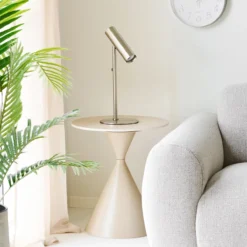 Bijzettafel Anisa beige Ø50 cm