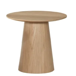 Bijzettafel Arlo Ø50 cm naturel