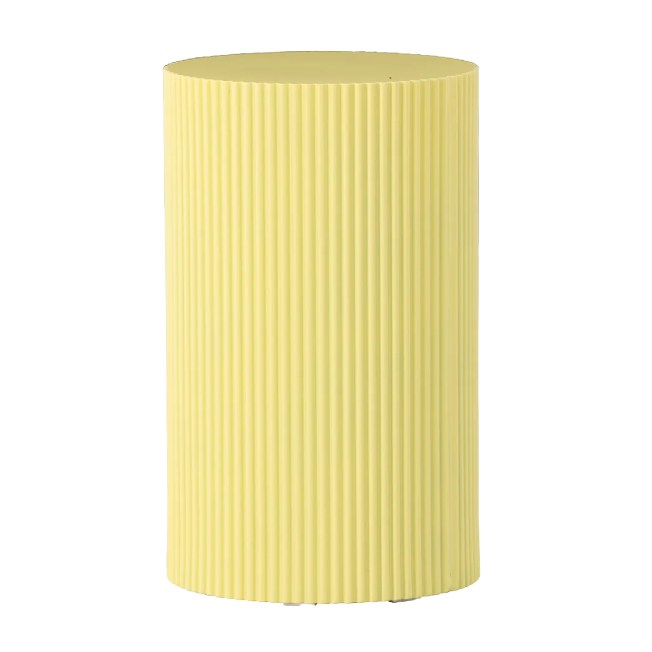 Bijzettafel Asa Ø31 cm geel