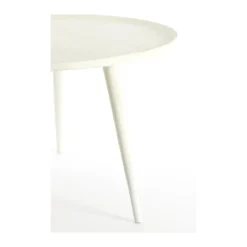Bijzettafel Babina cream Ø68 cm