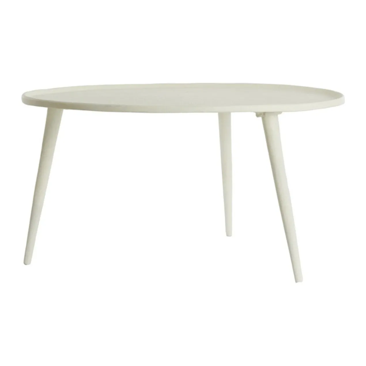Bijzettafel Babina cream Ø68 cm