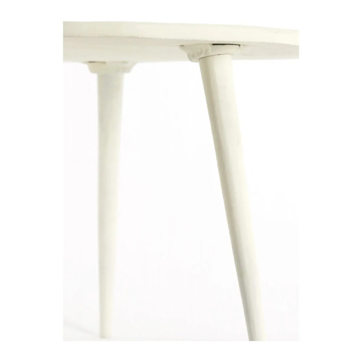 Bijzettafel Babina cream Ø68 cm