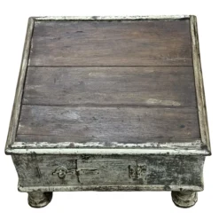 Bijzettafel Bajot witte finish uniek