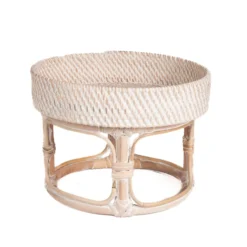 Bijzettafel Baki naturel Ø30 cm