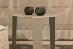Bijzettafel Cascado 50x45 cm grijs