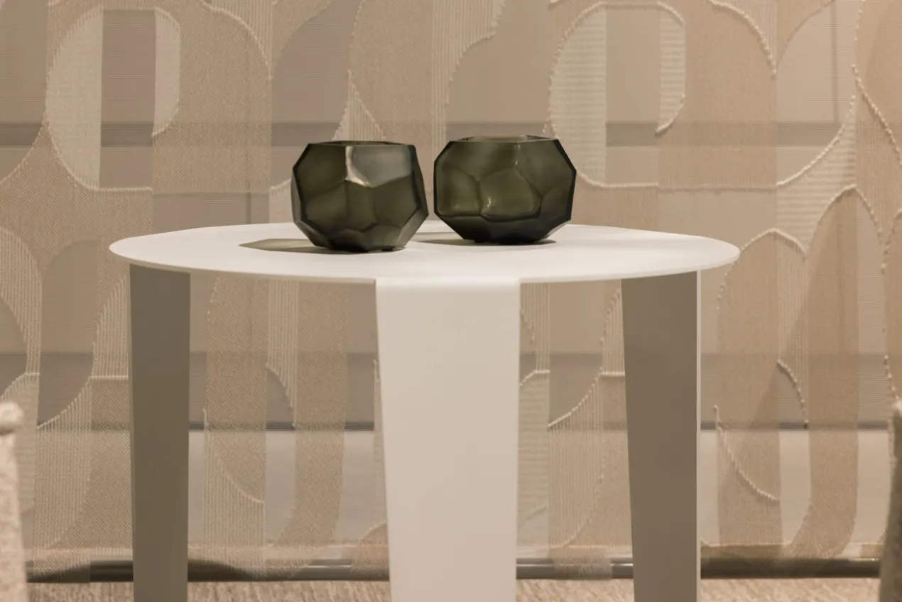 Bijzettafel Cascado 50x45 cm wit