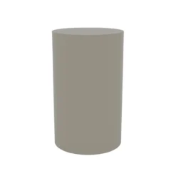Bijzettafel Cilo Ø27 cm grijs