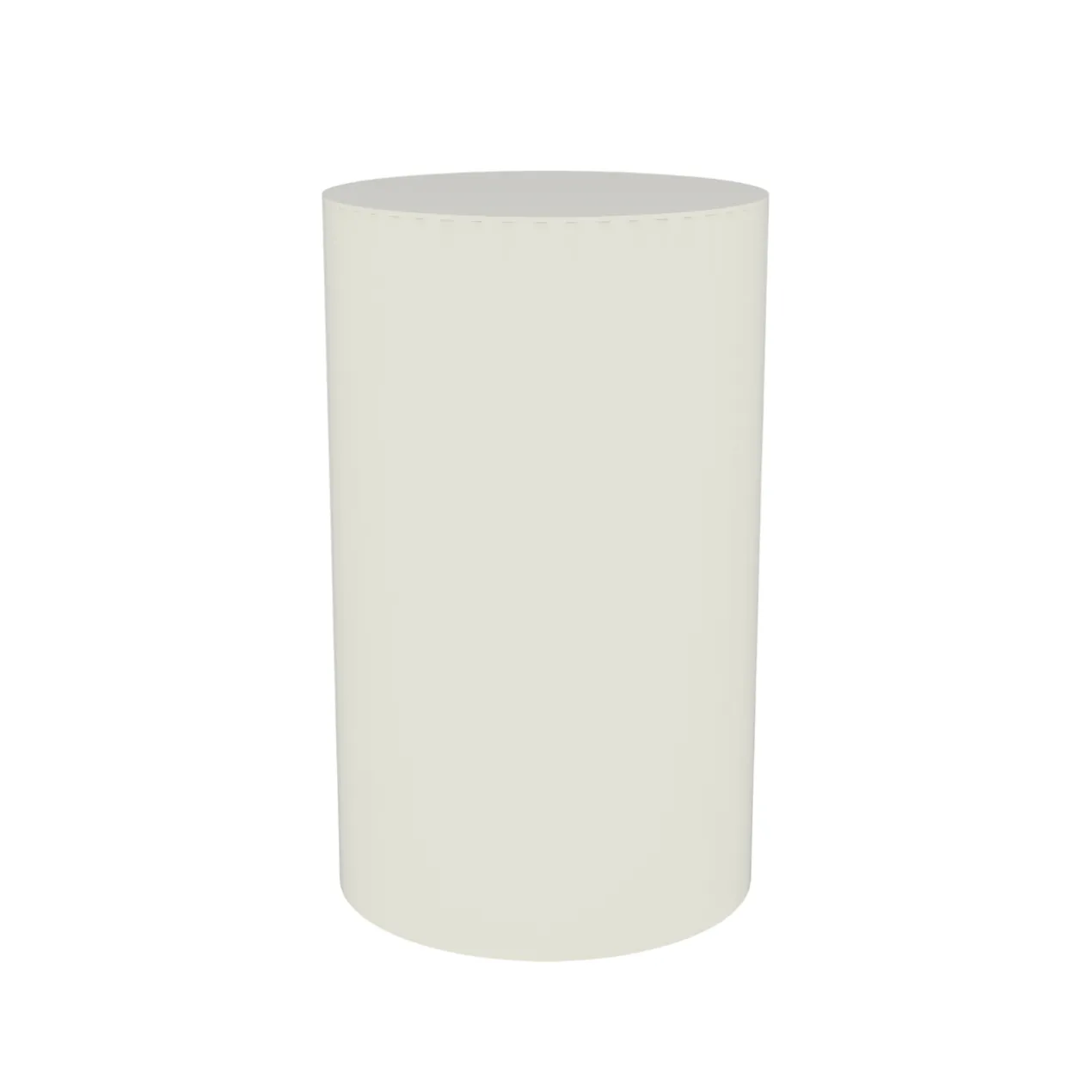 Bijzettafel Cilo Ø27 cm wit