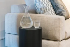 Bijzettafel Cilo Ø27 cm zwart