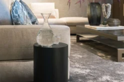 Bijzettafel Cilo Ø27 cm zwart