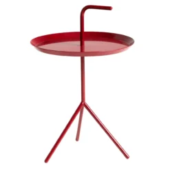 Bijzettafel DLM cherry red