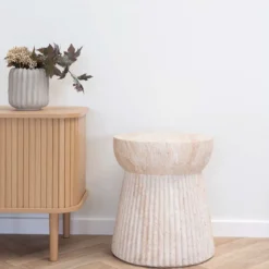Bijzettafel Dorus Beige