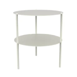 Bijzettafel Dualux 40x45 cm wit