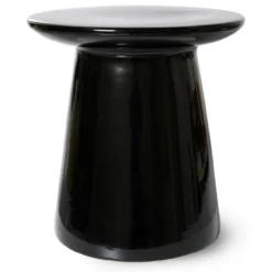 Bijzettafel Earthenware M black