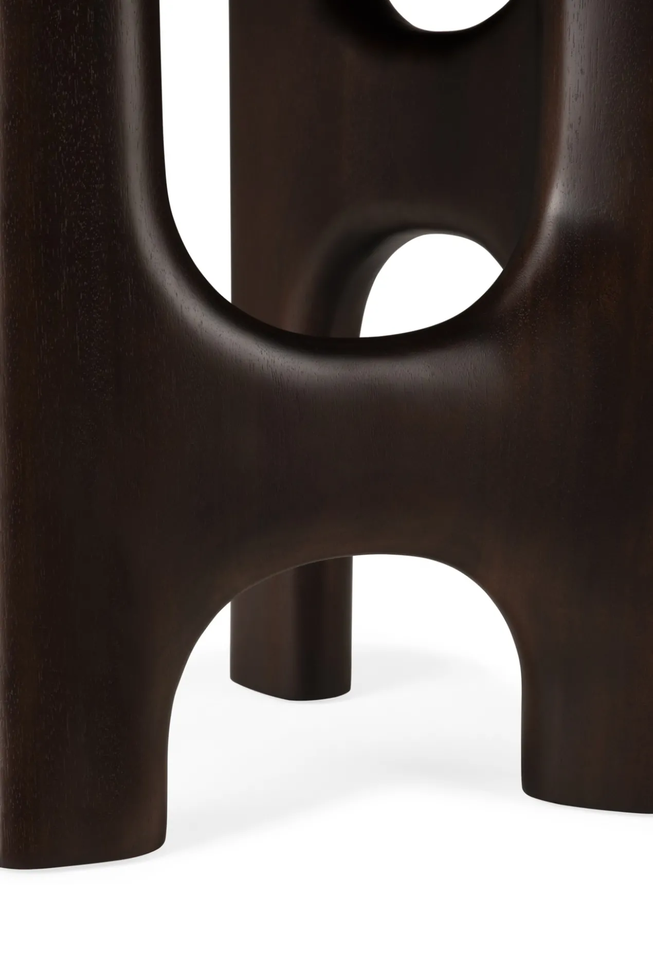 Bijzettafel Flow mahonie rose brown
