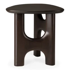 Bijzettafel Flow mahonie rose brown