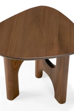 Bijzettafel Flow teak wild brown