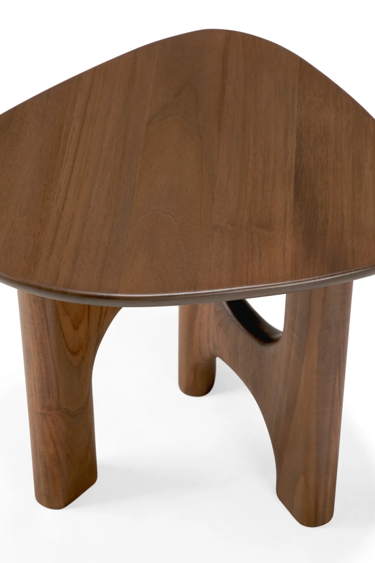 Bijzettafel Flow teak wild brown