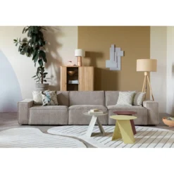 Bijzettafel Foldy beige