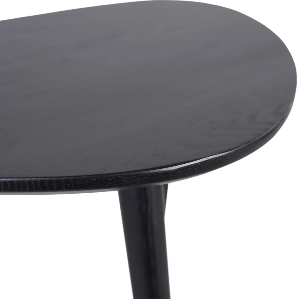 Bijzettafel Holly organic black S