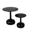 Bijzettafel Katwijk zwart - set van 2
