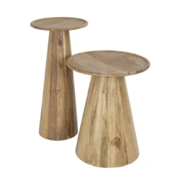 Bijzettafel Kegel - set van 2