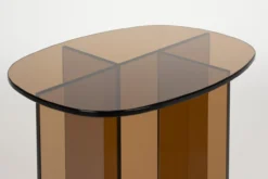 Bijzettafel Linea bruin
