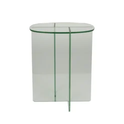 Bijzettafel Linea transparant