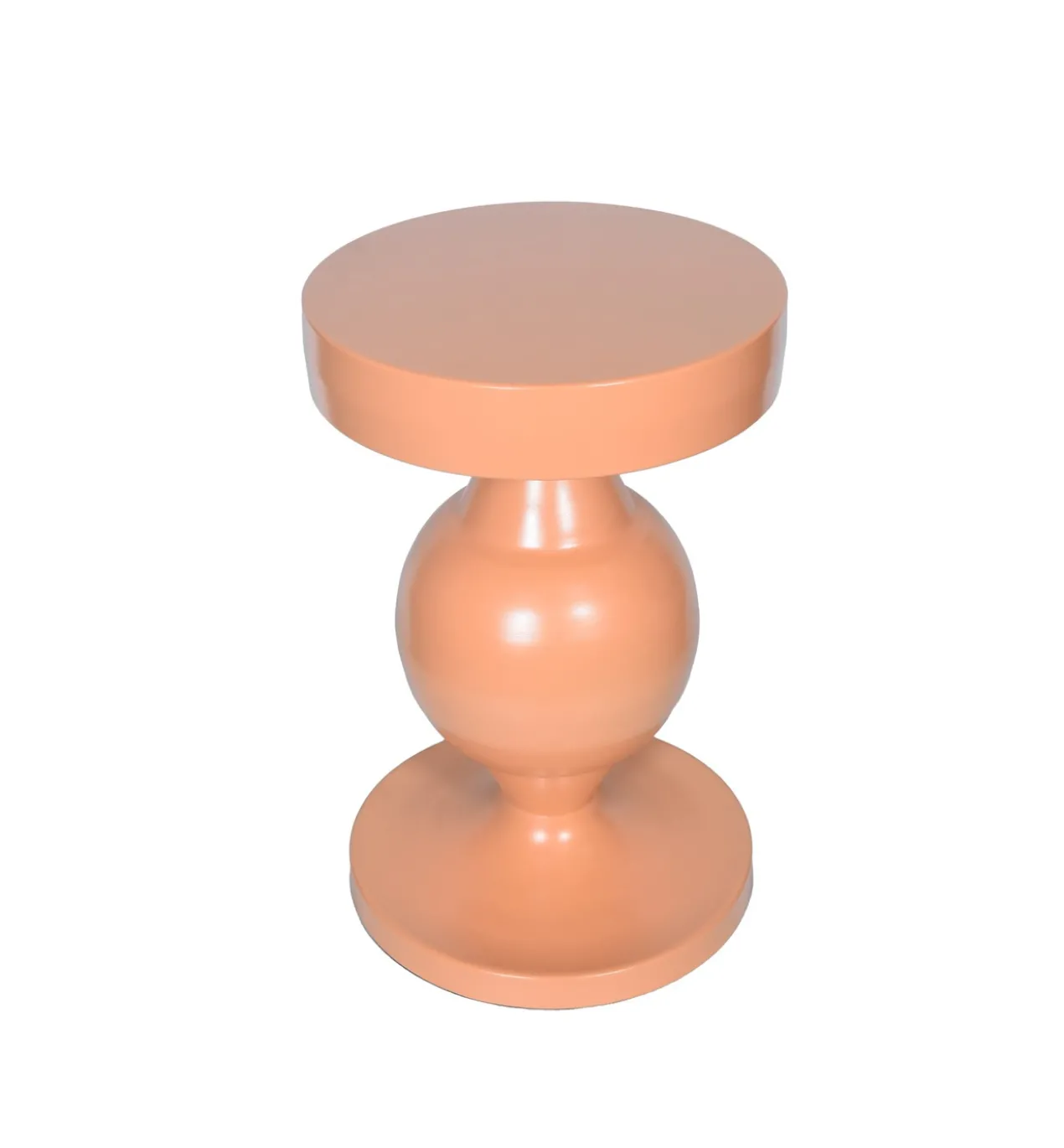 Bijzettafel Liset perzik roze