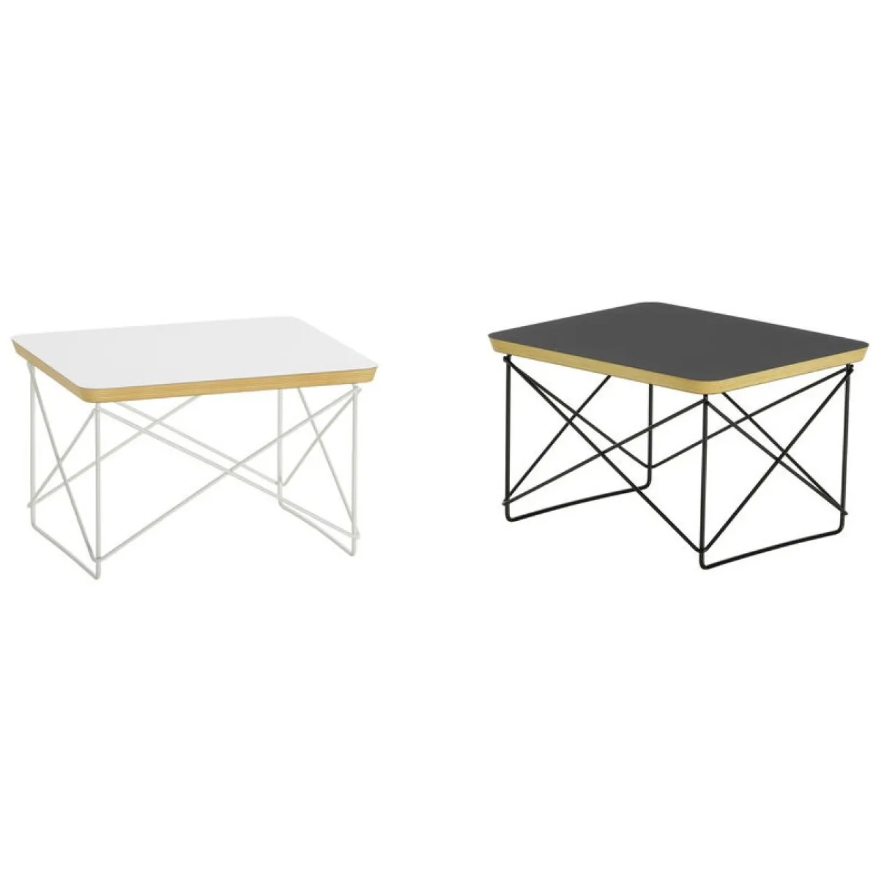 Bijzettafel LTR HPL black