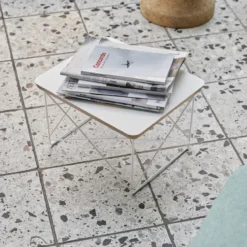 Bijzettafel LTR HPL white