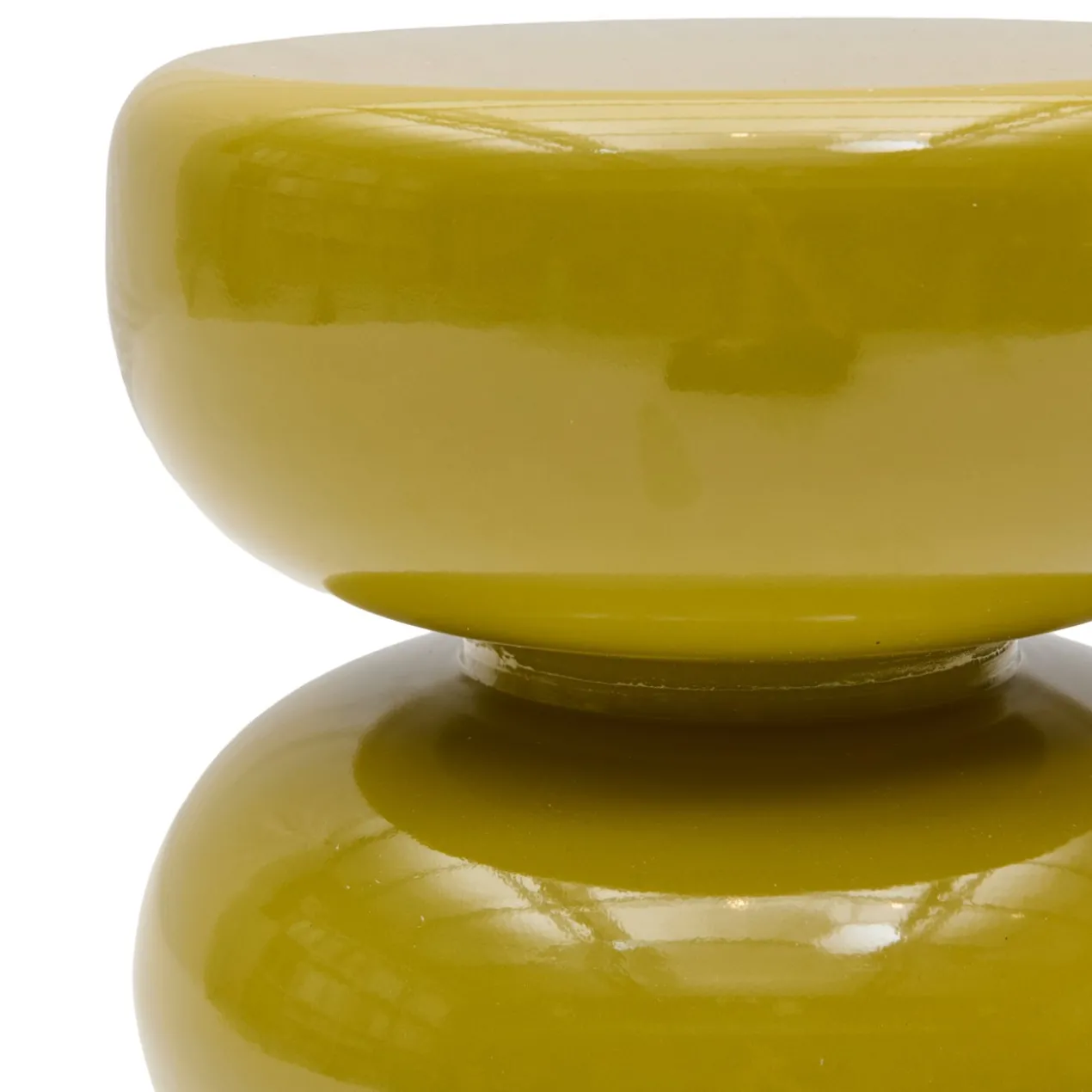 Bijzettafel Mala glossy green