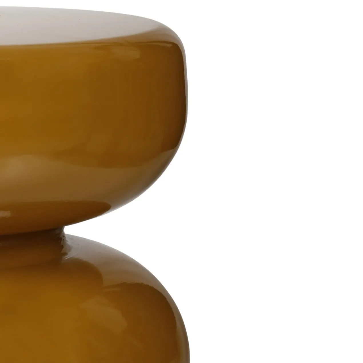 Bijzettafel Mala glossy orange