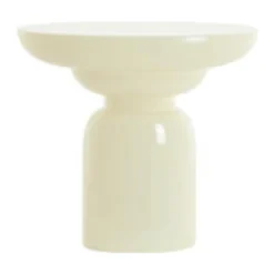 Bijzettafel Mancilla shiny creme