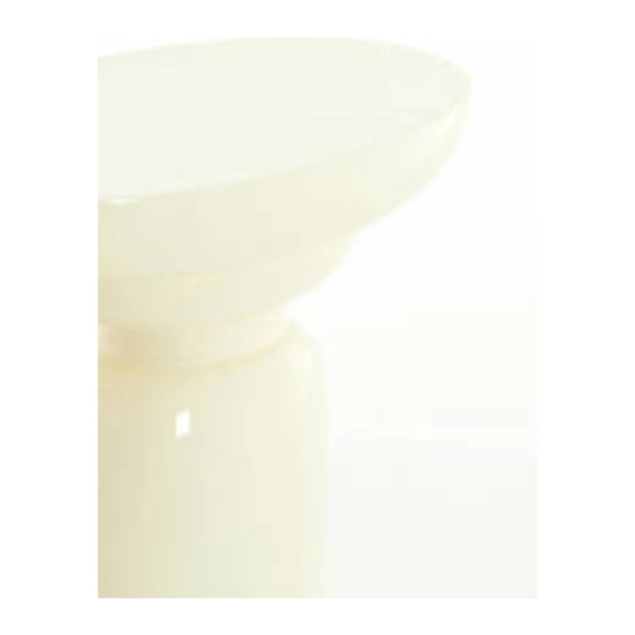 Bijzettafel Mancilla shiny creme