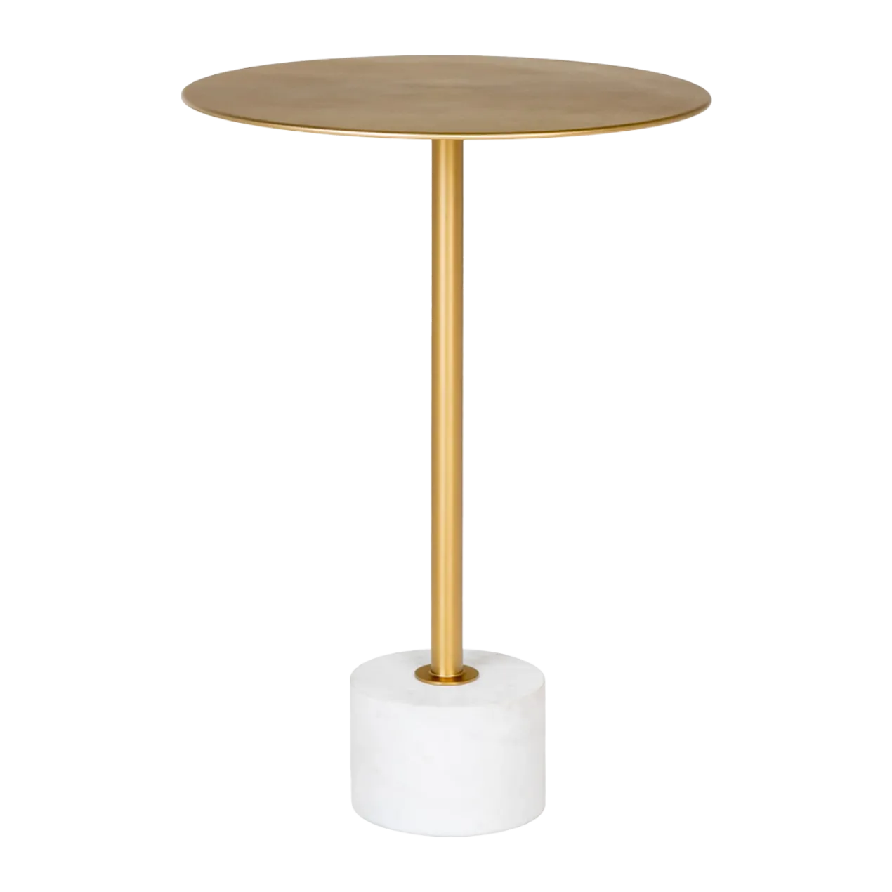 Bijzettafel Manon goud Ø41 cm
