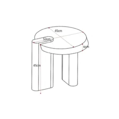 Bijzettafel Miro