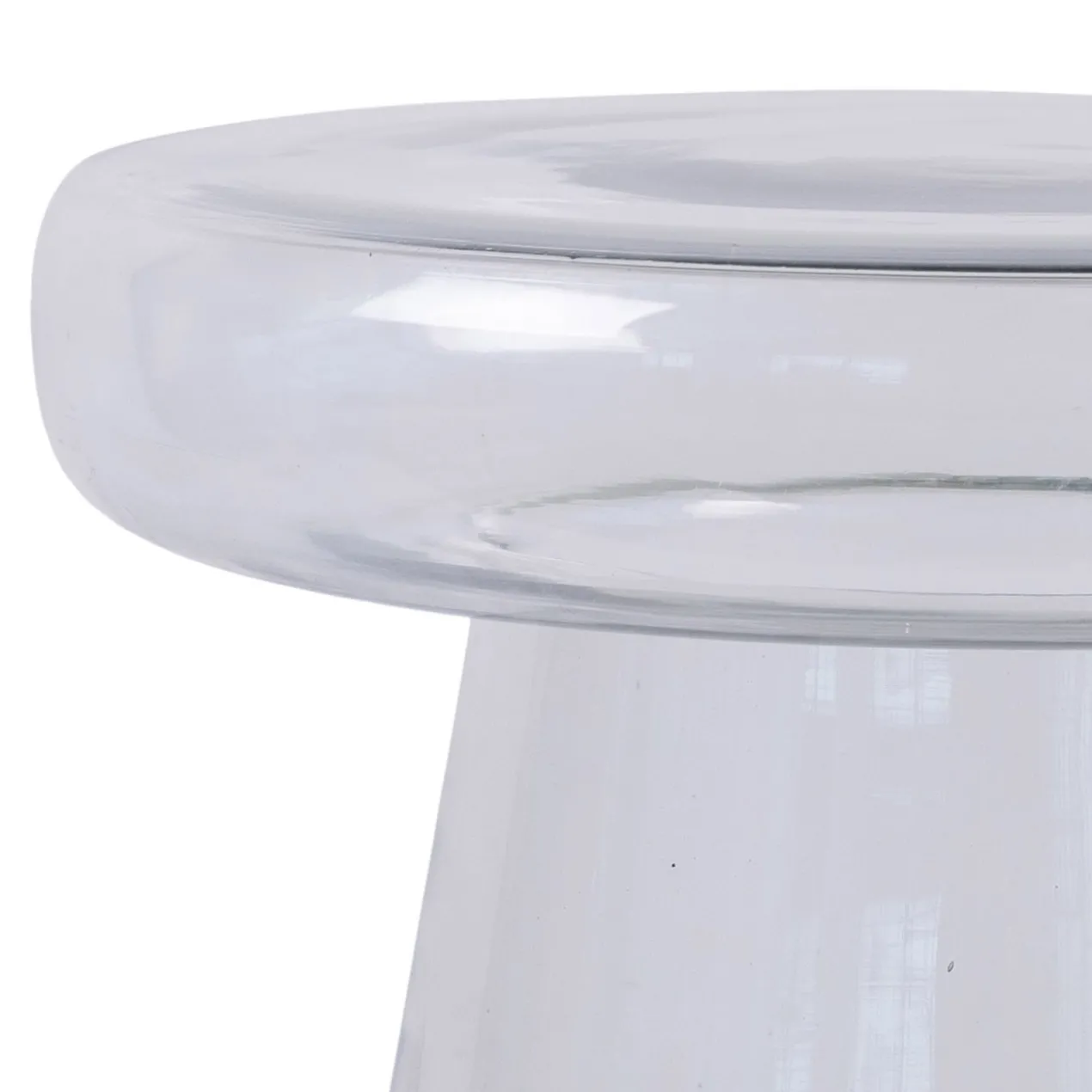 Bijzettafel Naomi transparent