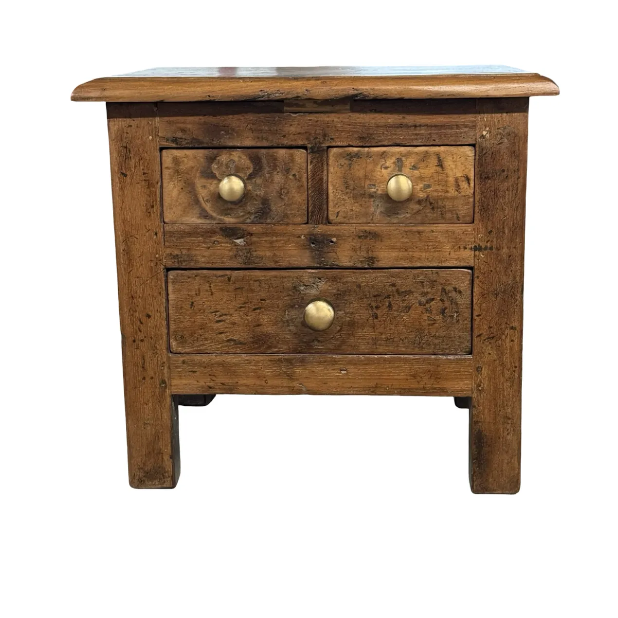 Bijzettafel naturel finish uniek
