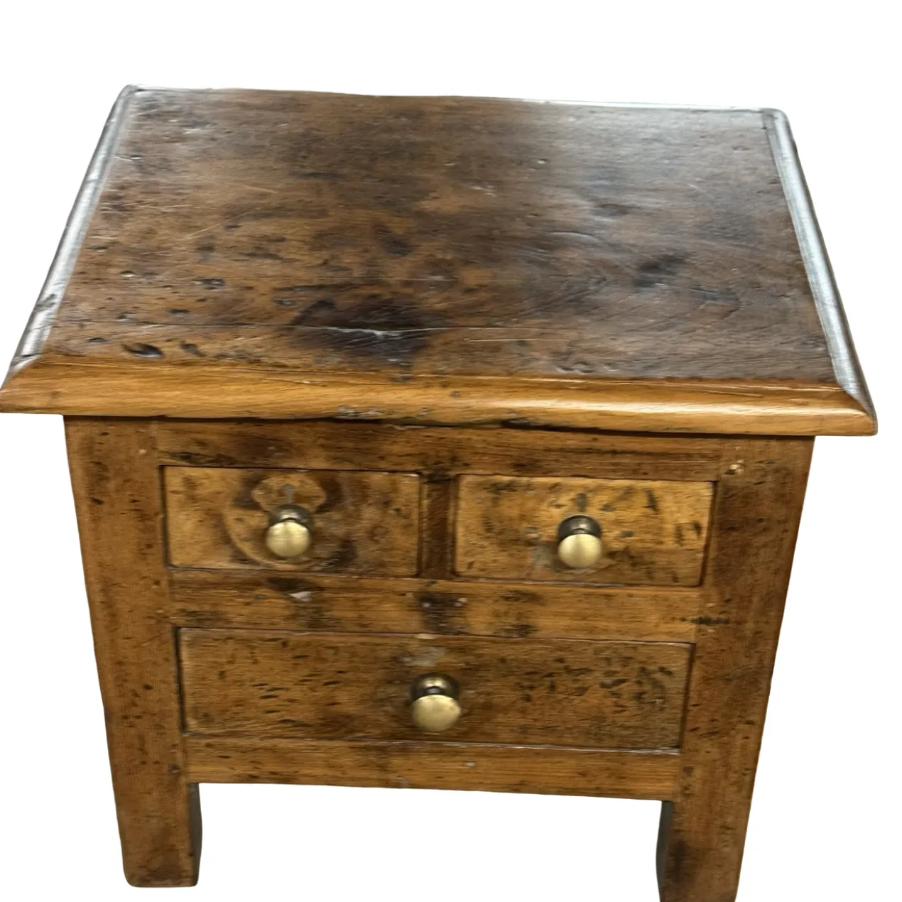 Bijzettafel naturel finish uniek